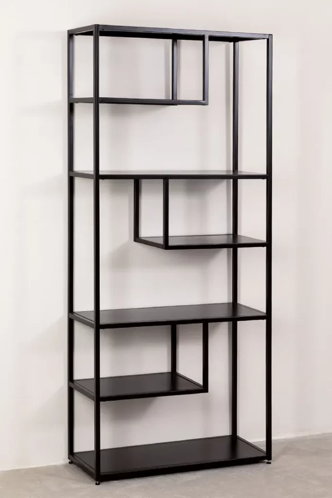librera industrial color negro
