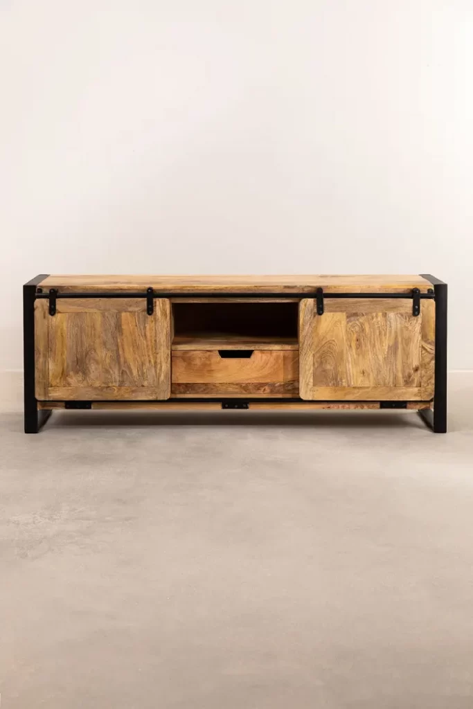 mueble para tv de madera